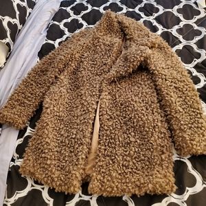Small Zara teddy coat